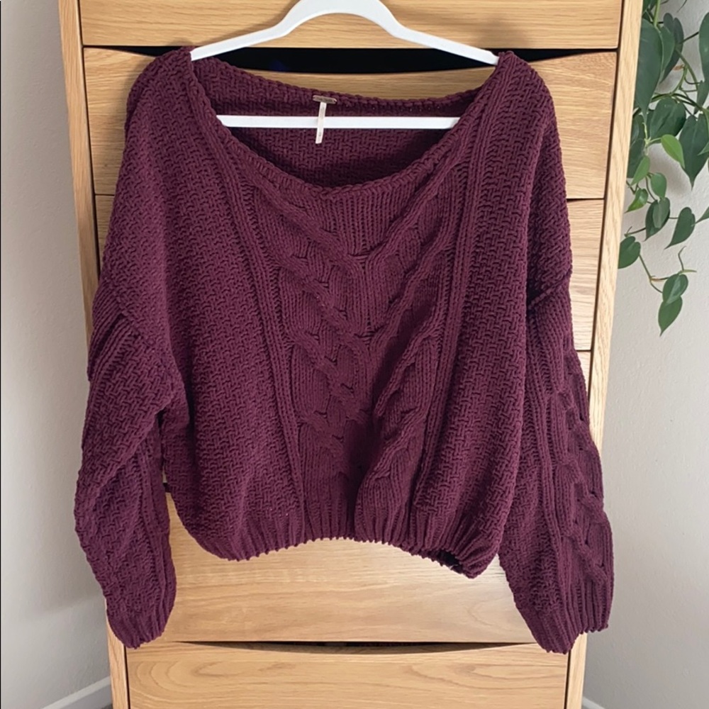Sweater crop top